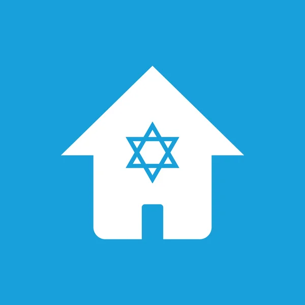 Dům s hvězda symbolem — Stockový vektor