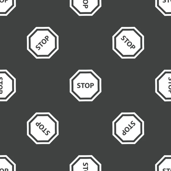 STOP pattern — Stock Vector