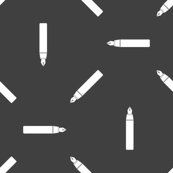 Stilografica modello penna — Vettoriale Stock