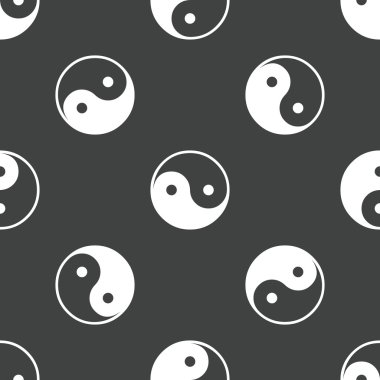Yin ve yang desen