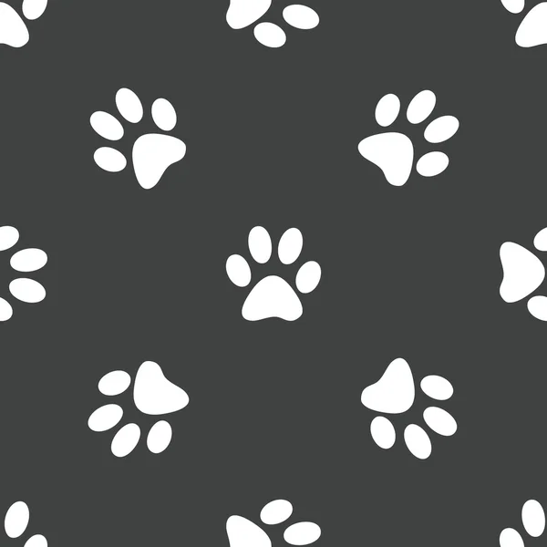 Paw pattern — Stock Vector