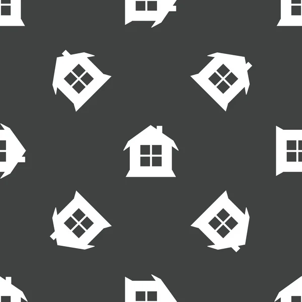 Hus mönster — Stock vektor