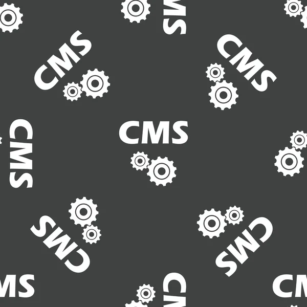 Texto Patrón CMS — Vector de stock