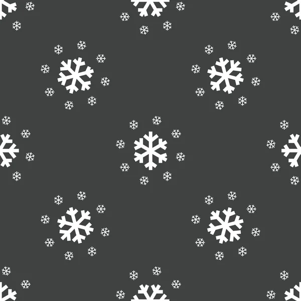 Snowflakes pattern — Stock Vector