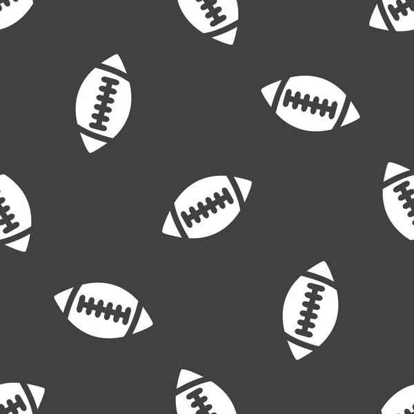 Padrão de bola de rugby —  Vetores de Stock