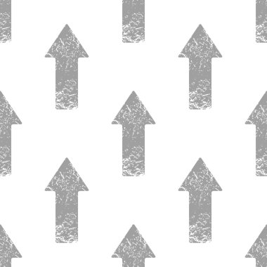Gri yukarı ok desen