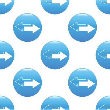 İki yatay ok işareti desen