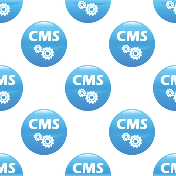 CMS teken patroon — Stockvector