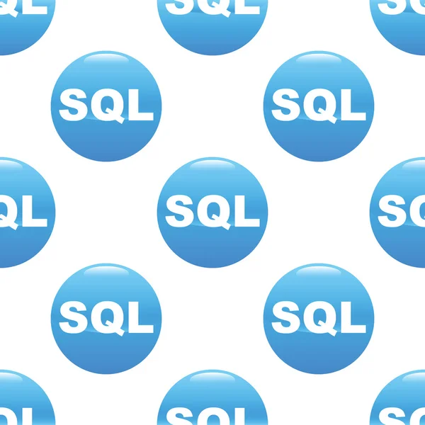 Modello di segno SQL — Vettoriale Stock