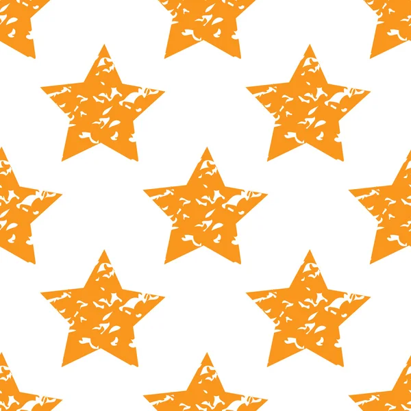 Grungy star pattern — Stock Vector