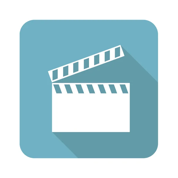 Clapperboard icono — Vector de stock