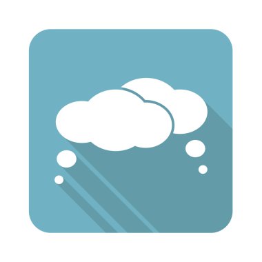 düşünce balonu simgesinin