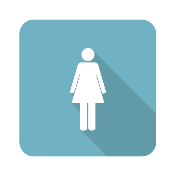 Woman icon — Stock Vector