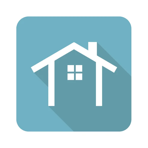 Eenvoudig huis pictogram — Stockvector