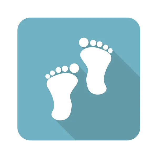 Footprint icon — Stock Vector