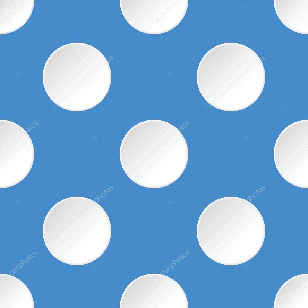 White circles pattern
