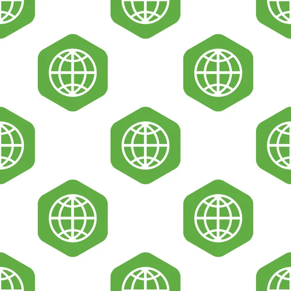 Globe patroon — Stockvector