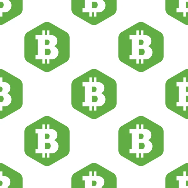 Bitcoin symbool patroon — Stockvector