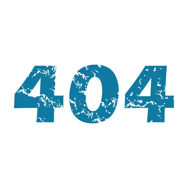 Fehlersymbol 404 — Stockvektor