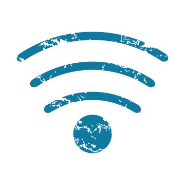 Wi-Fi grunge simgesi