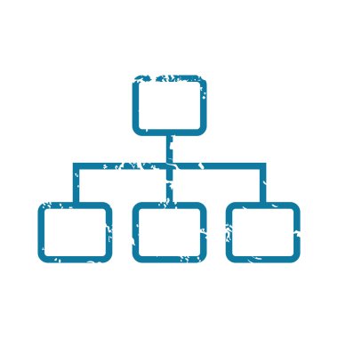 Grunge düzeni simgesini