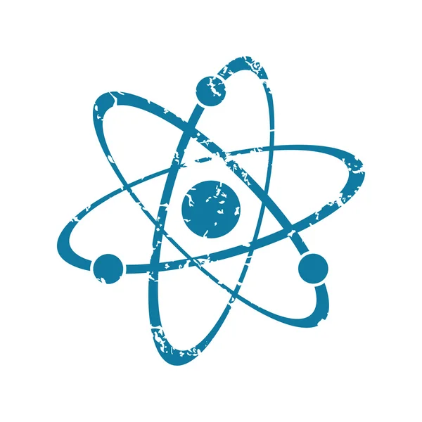 グランジする atom アイコン — ストックベクタ