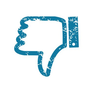 Grunge antipati simgesi