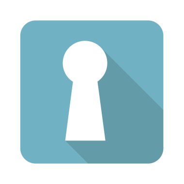 Kare anahtar deliği simgesi