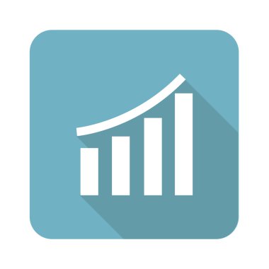 Kare mali grafik simgesi