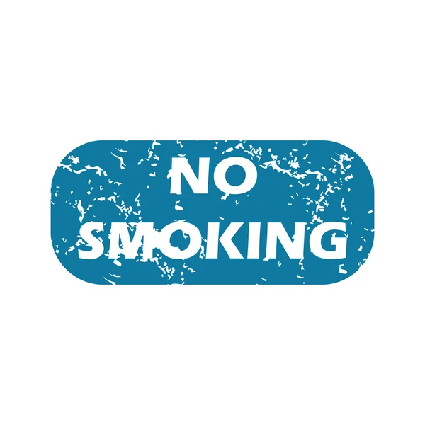 Grunge ingen rökning ikon — Stock vektor