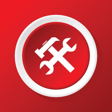 Onarım simgesi üzerinde kırmızı