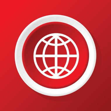 Küre simgesi üzerinde kırmızı