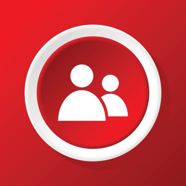 Kırmızı kişi simgesi