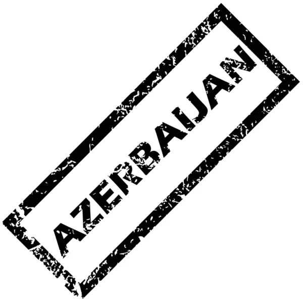 AZERBAIJAN rubber stamp — Stock Vector