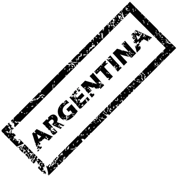 Sello de goma ARGENTINA — Archivo Imágenes Vectoriales