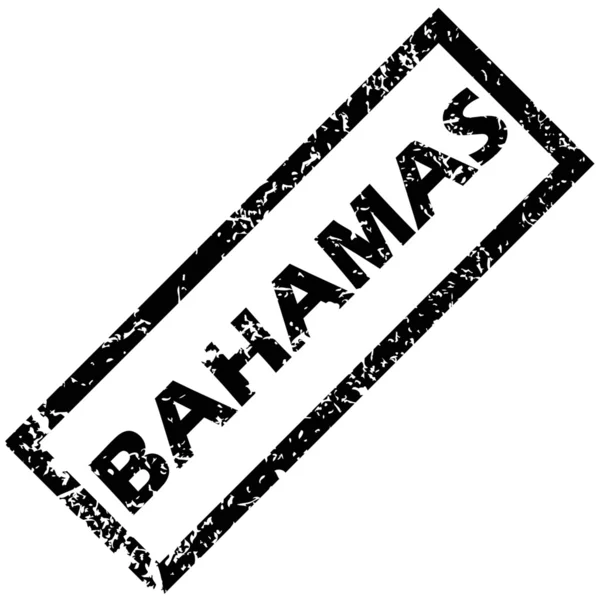 Bahamas sello de goma — Archivo Imágenes Vectoriales