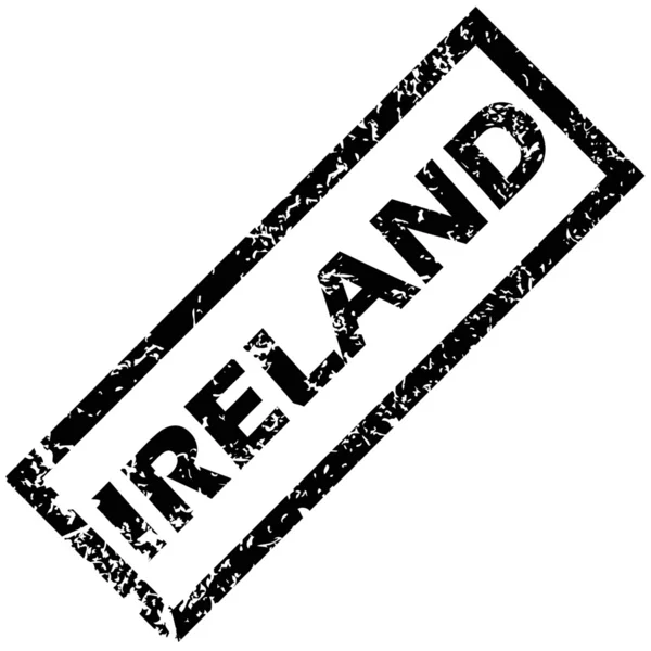 Irland gummistämpel — Stock vektor