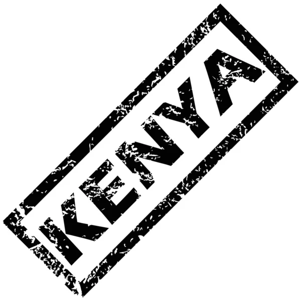 KENYA rubber stamp — Stock Vector