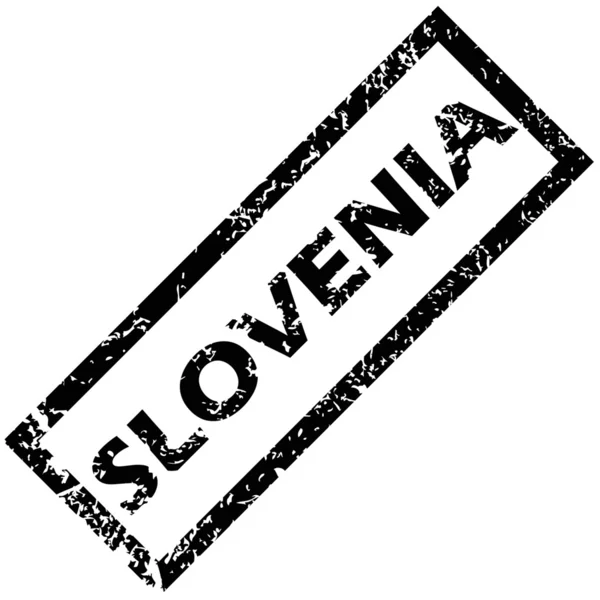 Словенія штамп — стоковий вектор