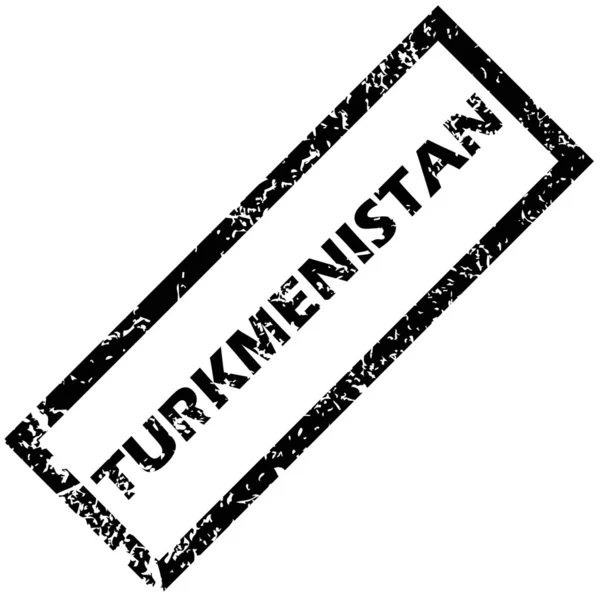 Selo do Turquemenistão —  Vetores de Stock