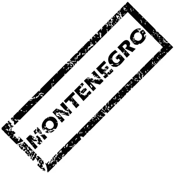 MONTENEGRO stamp — Stock Vector