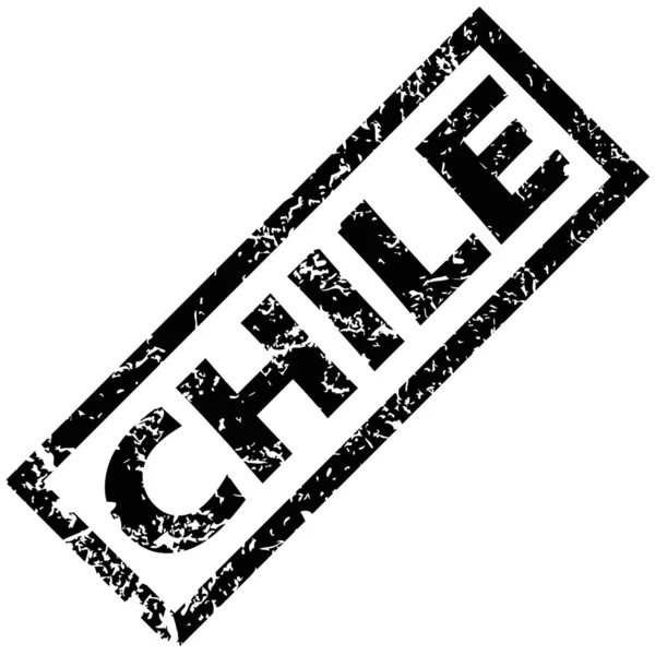 CHILE stamp — Stock Vector