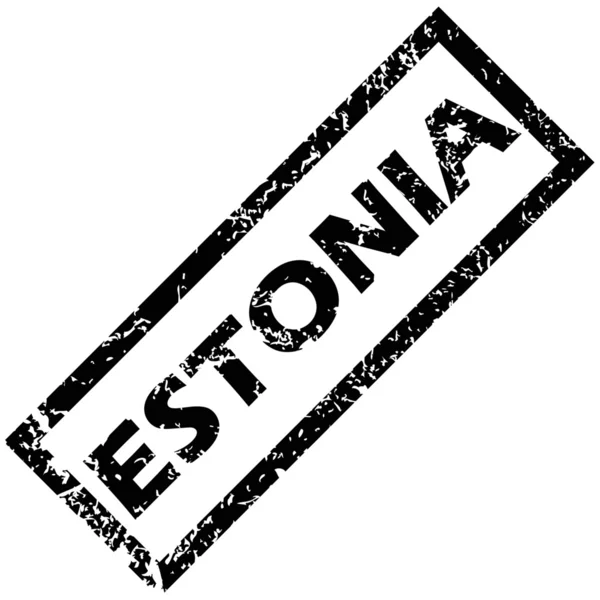 Estonia sello — Archivo Imágenes Vectoriales