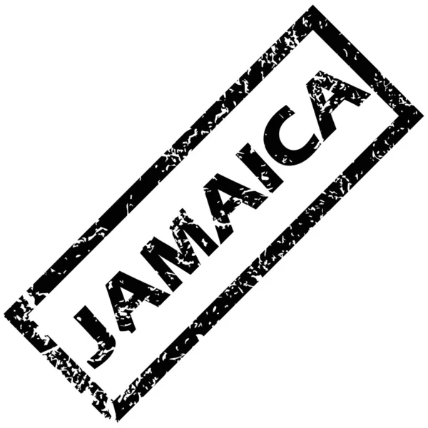 Timbre de Jamaïque — Image vectorielle