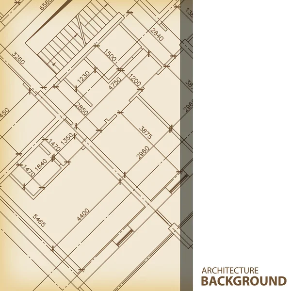 Arquitetura fundo fragmento — Vetor de Stock