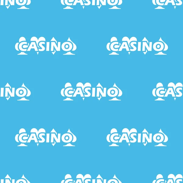 Patrón de logotipo de Blue Casino — Vector de stock