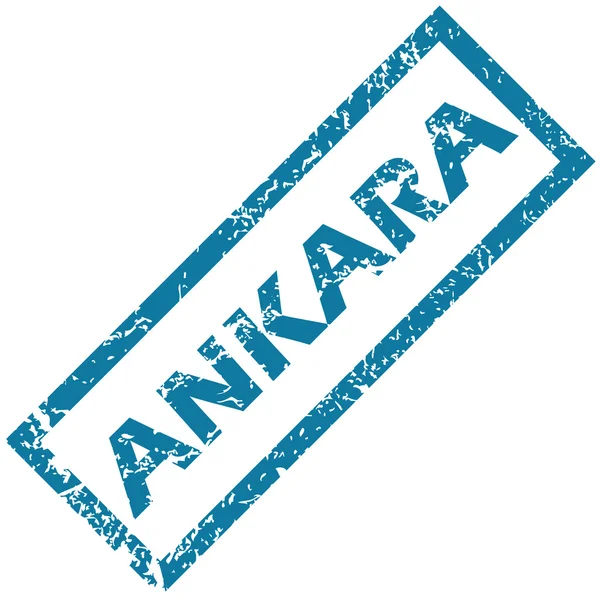 Ankara Rubberstempel — Stockvector