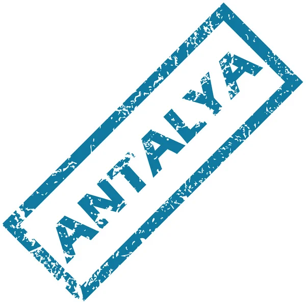 Antalya Rubberstempel — Stockvector