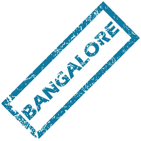 Timbre en caoutchouc Bangalore — Image vectorielle