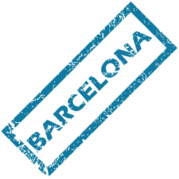 Barcelona gumibélyegző — Stock Vector
